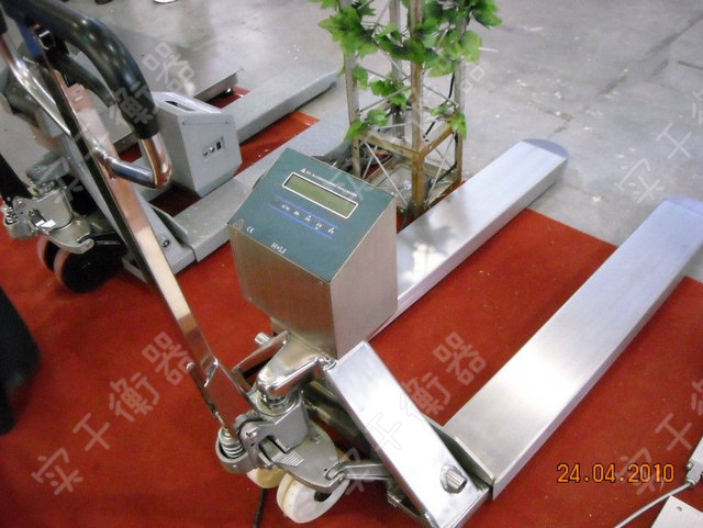 2噸防爆叉車電子稱